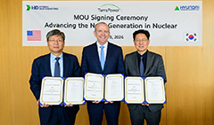 Hyundai E&C, TerraPower, and HD Hyundai Heavy Industries Sign MOU for Next-Generation Nuclear Power Business